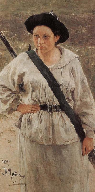 Ilia Efimovich Repin Hunters China oil painting art